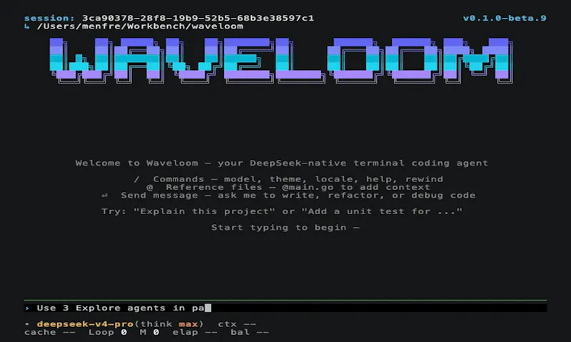 Waveloom screenshot 2