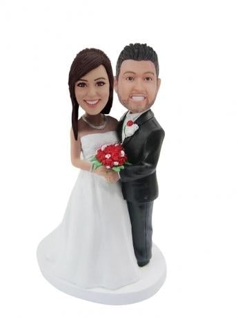 Wedding-Married Bobbleheads _ Bibobble