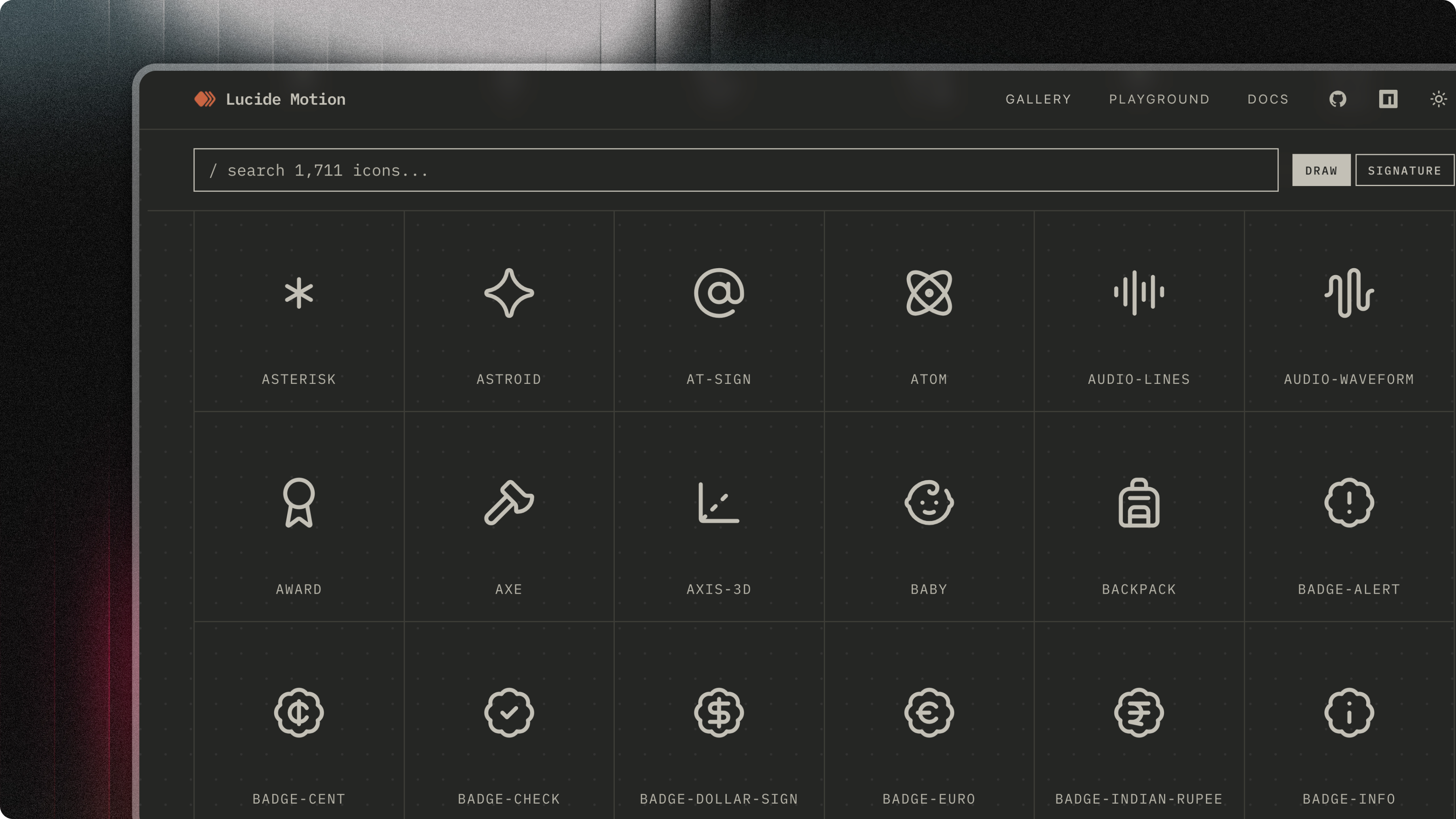 Lucide Motion gallery image