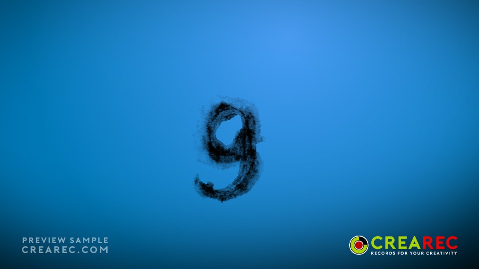 Ink Alphabet Animated stock footage text gallery image