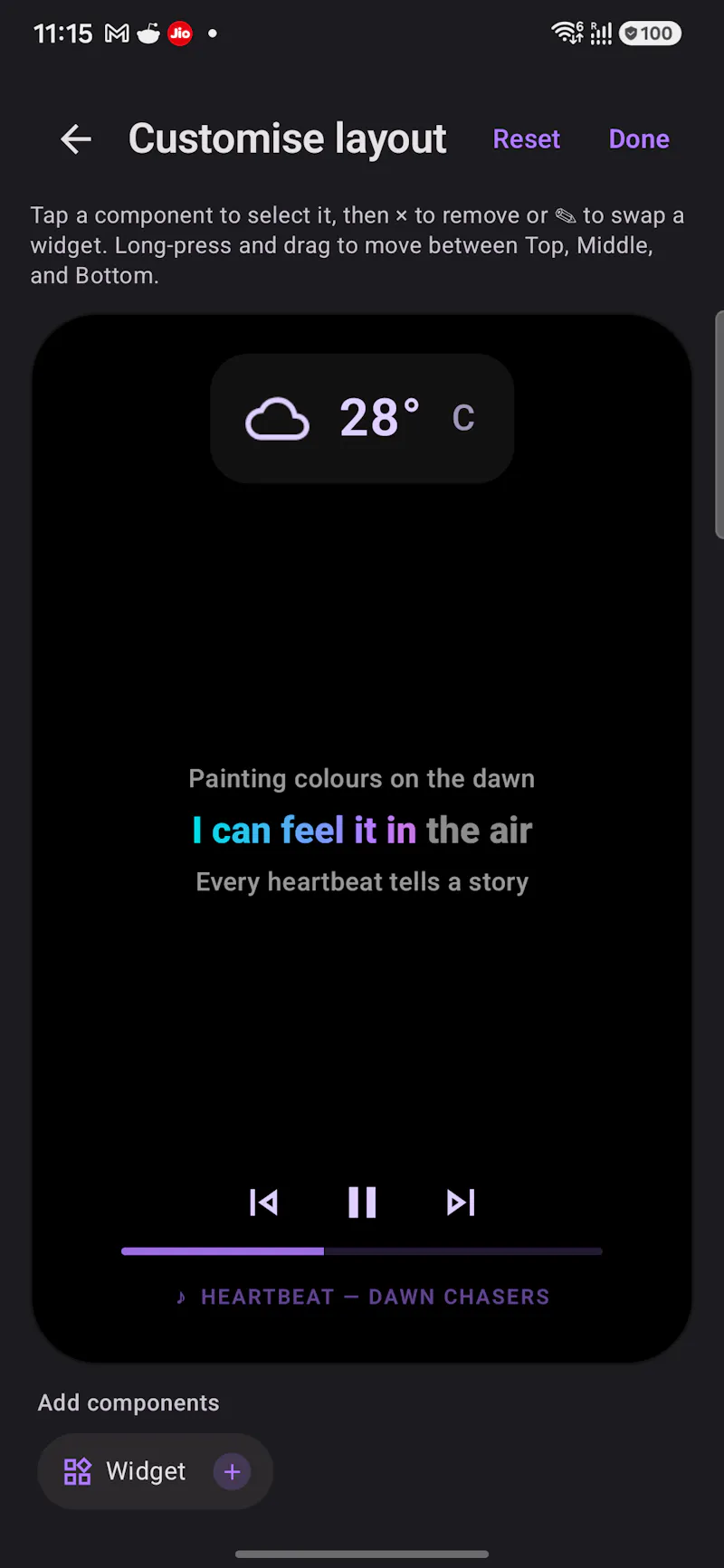 LyricGlow - lyrics on your lock screen screenshot 6