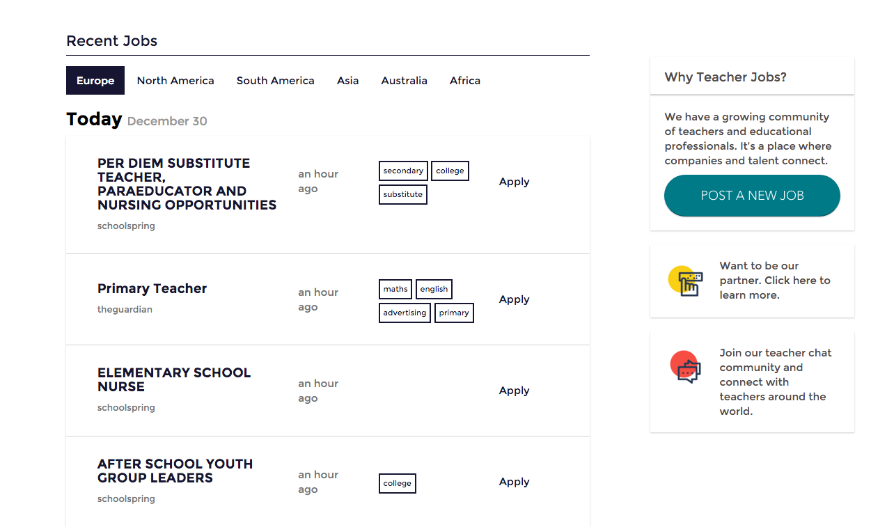 Teacherjobs.io gallery image