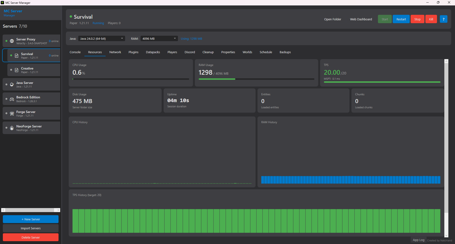 MC Server Manager gallery image