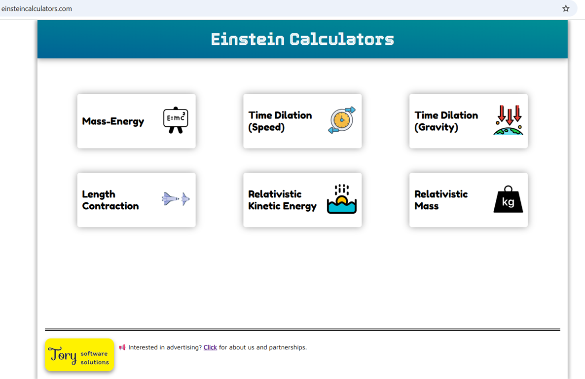 Einstein Calculators gallery image