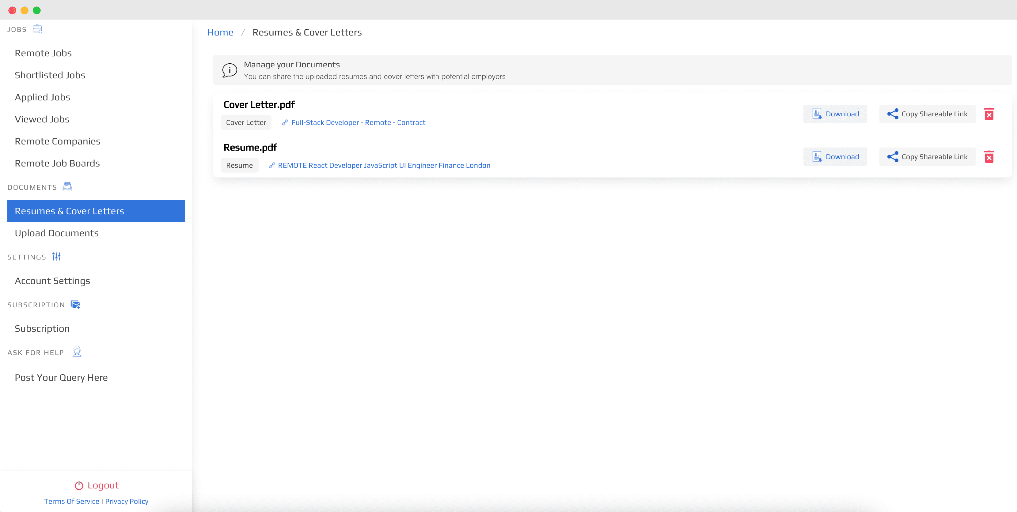 RemoteJobHuntBuddy gallery image