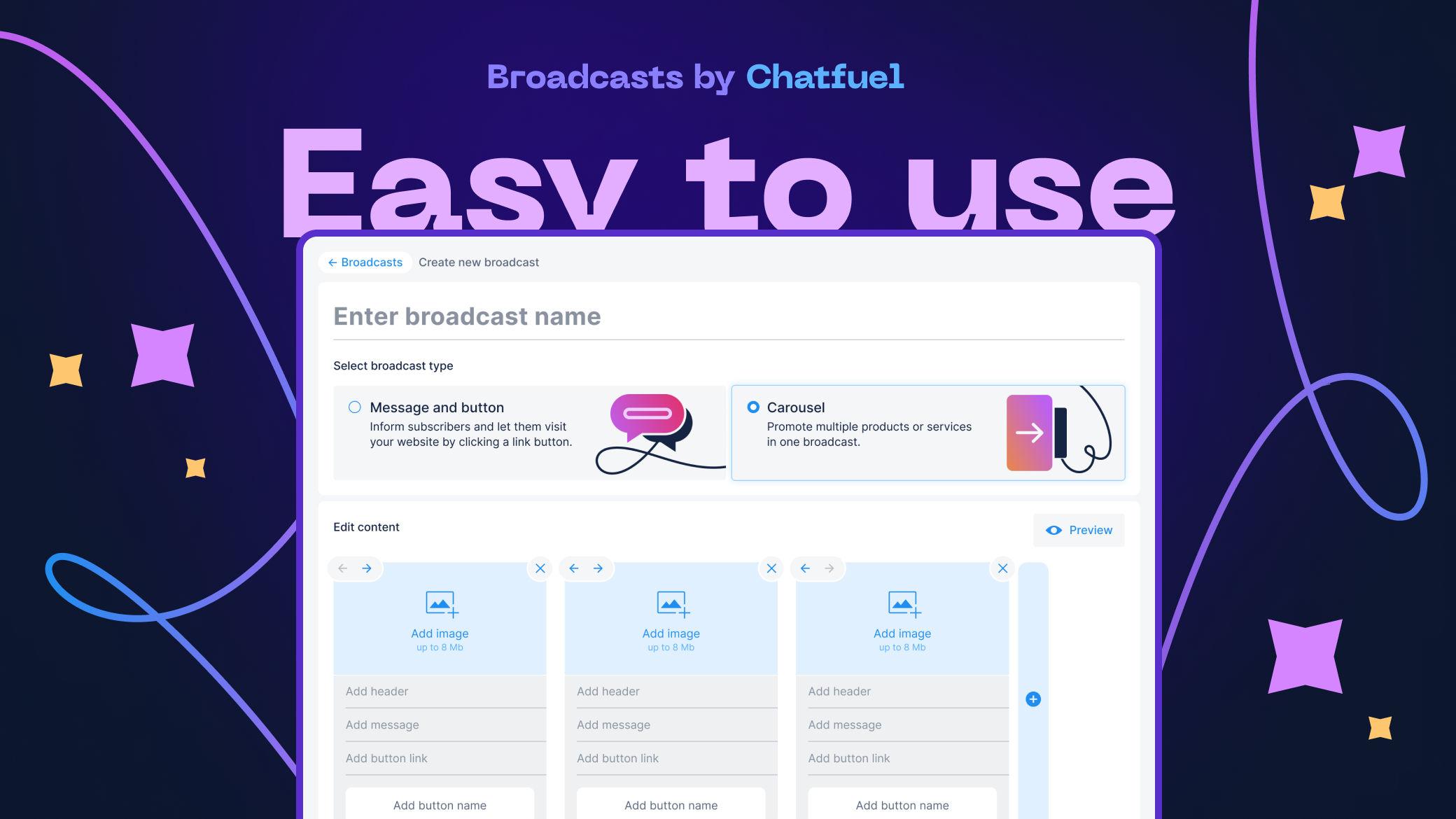 Chatfuel的广播 media 1