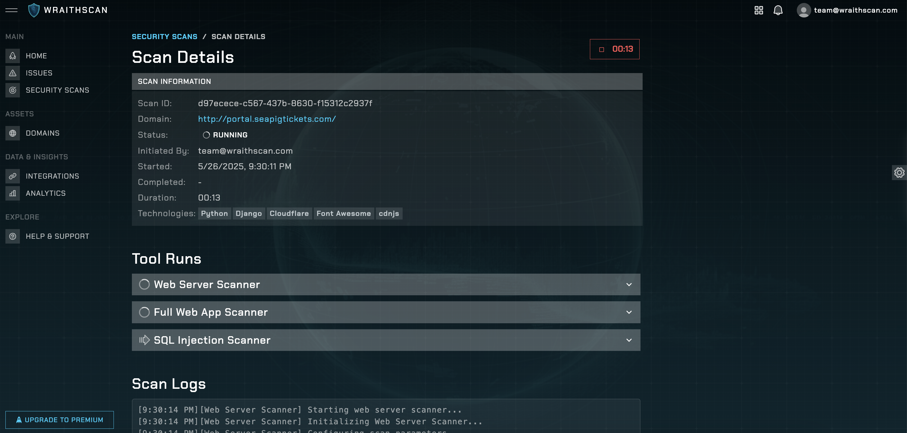 WraithScan gallery image