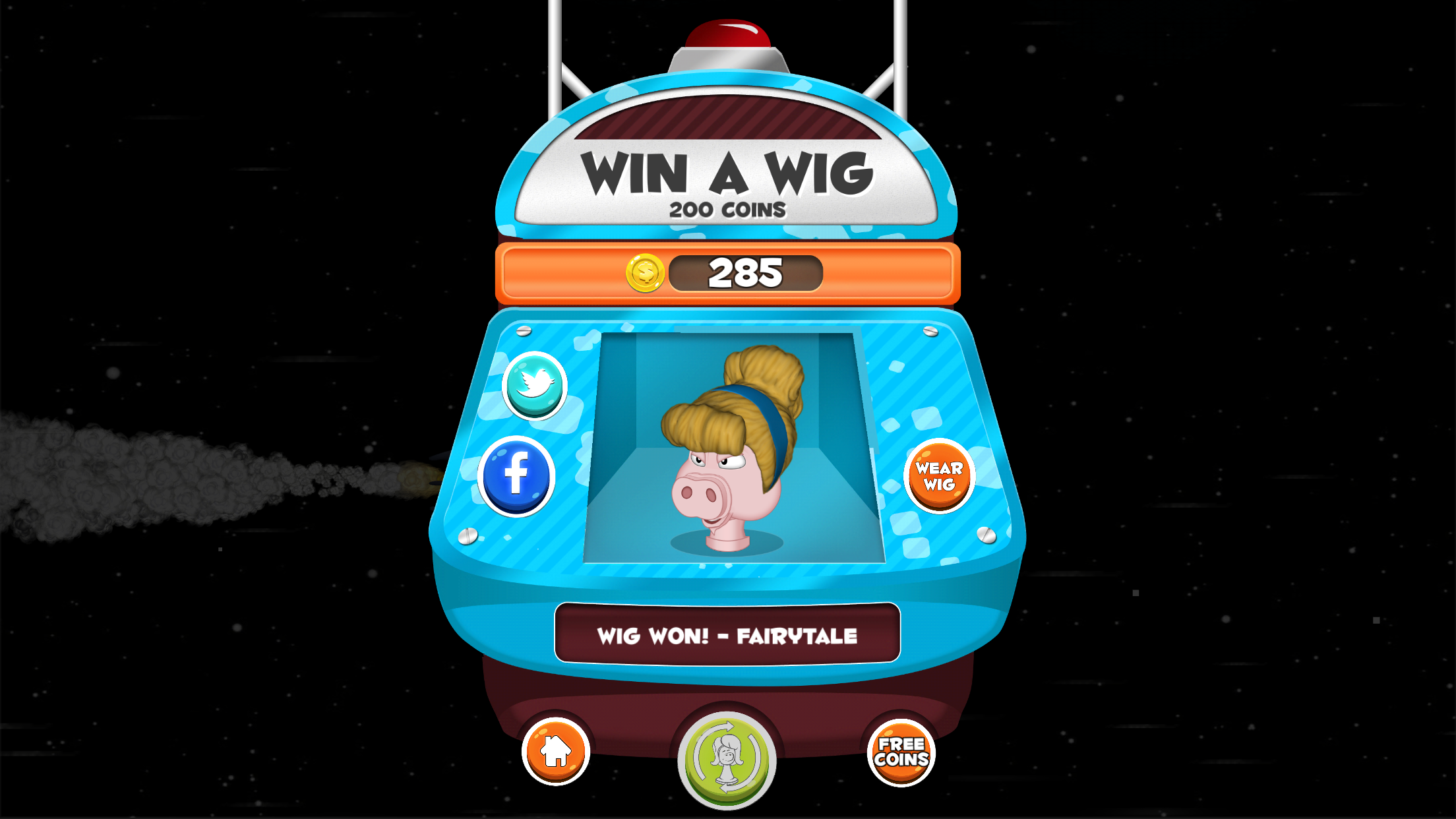 Rocket Pigs With Wigs gallery image