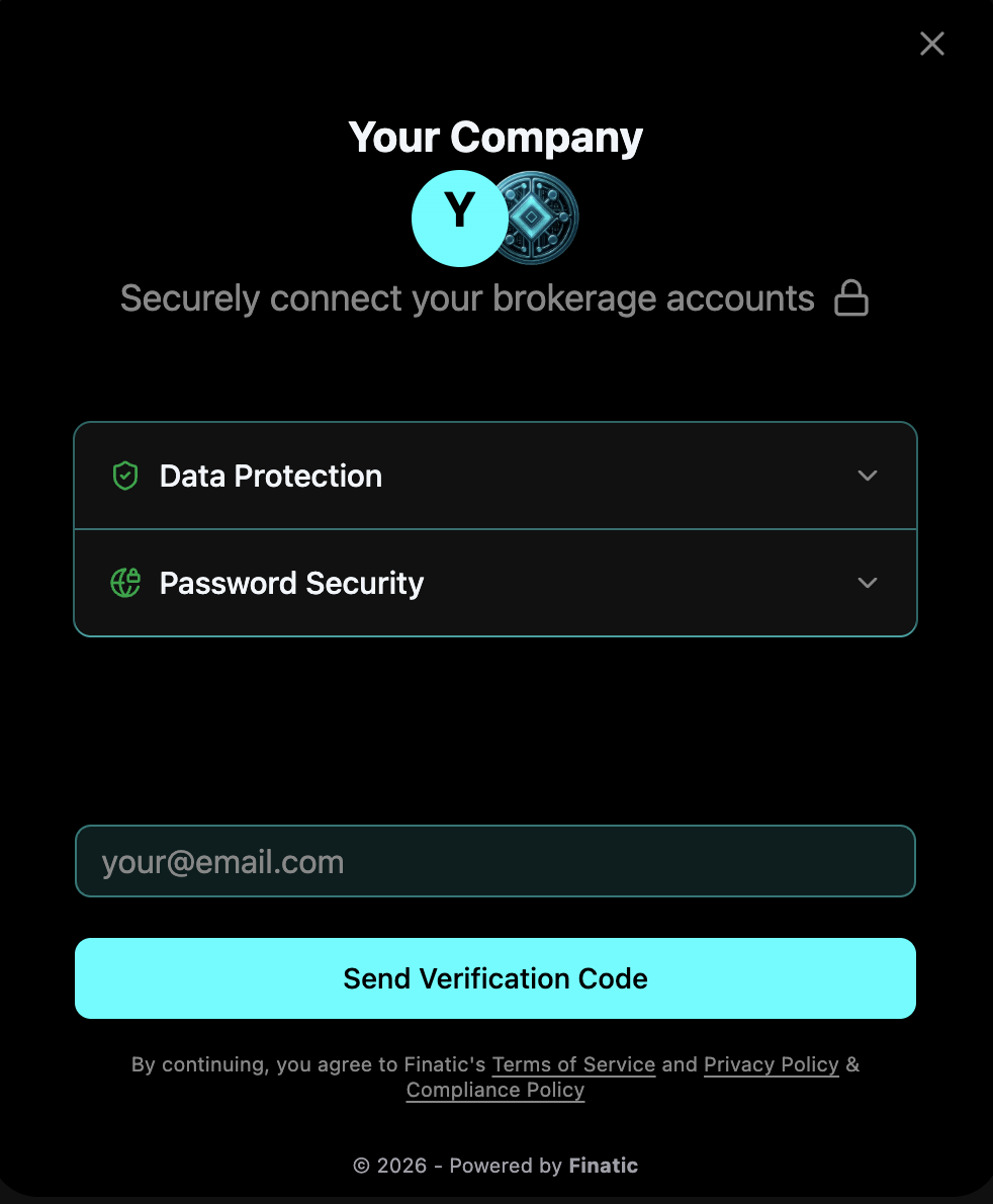 Finatic - Main product screenshot demonstrating key features and user interface