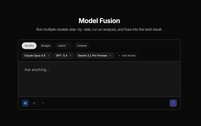 OpenRouter Model Fusion产品图