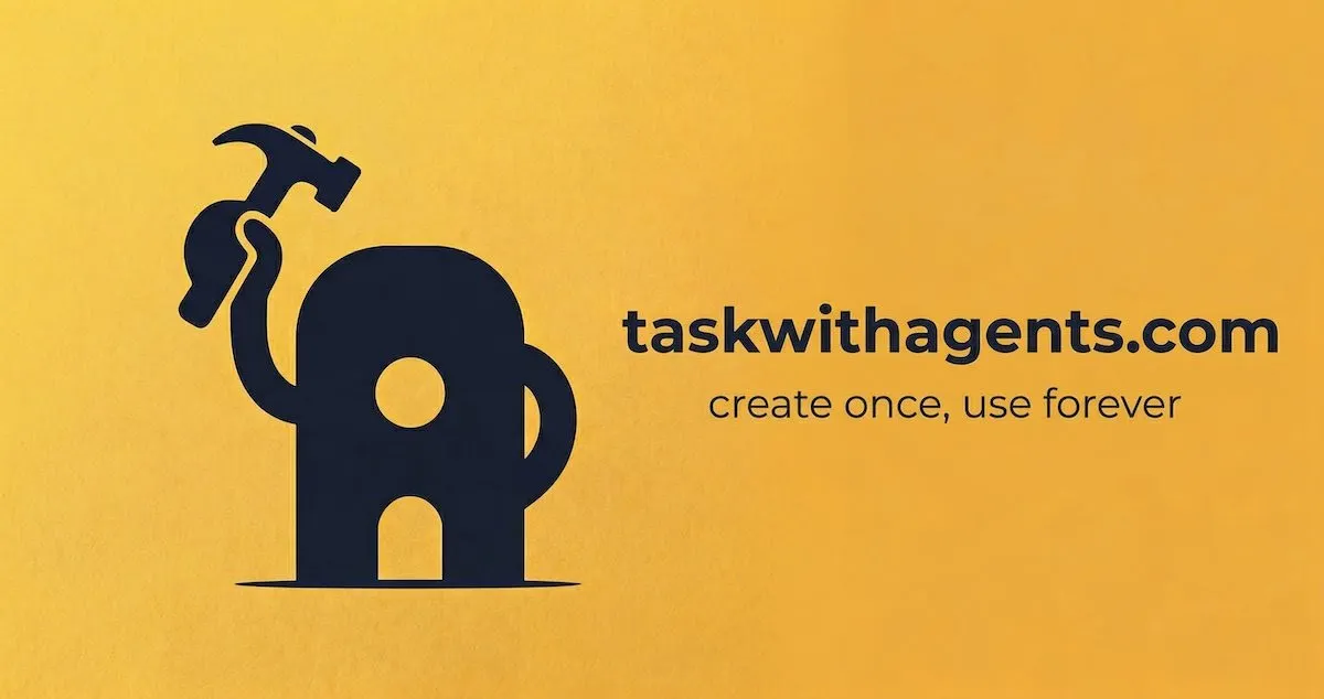 TaskWithAgents 專案橫幅