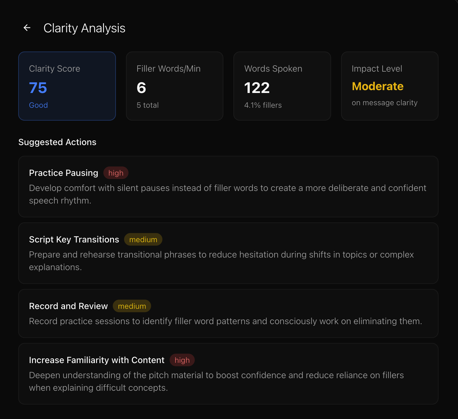 Angela.VC - Screenshot 3 showing product features and functionality