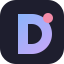 Decidedly - Product Hunt launch logo and brand identity