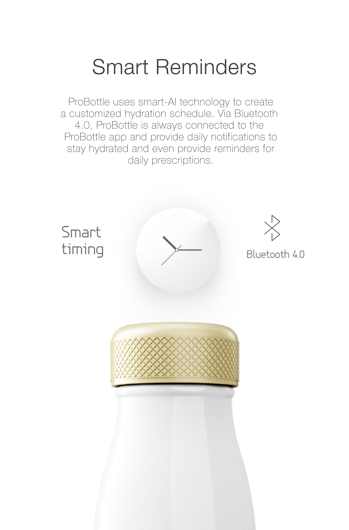 ProBottle - The Smart Thermal Water Bottle gallery image