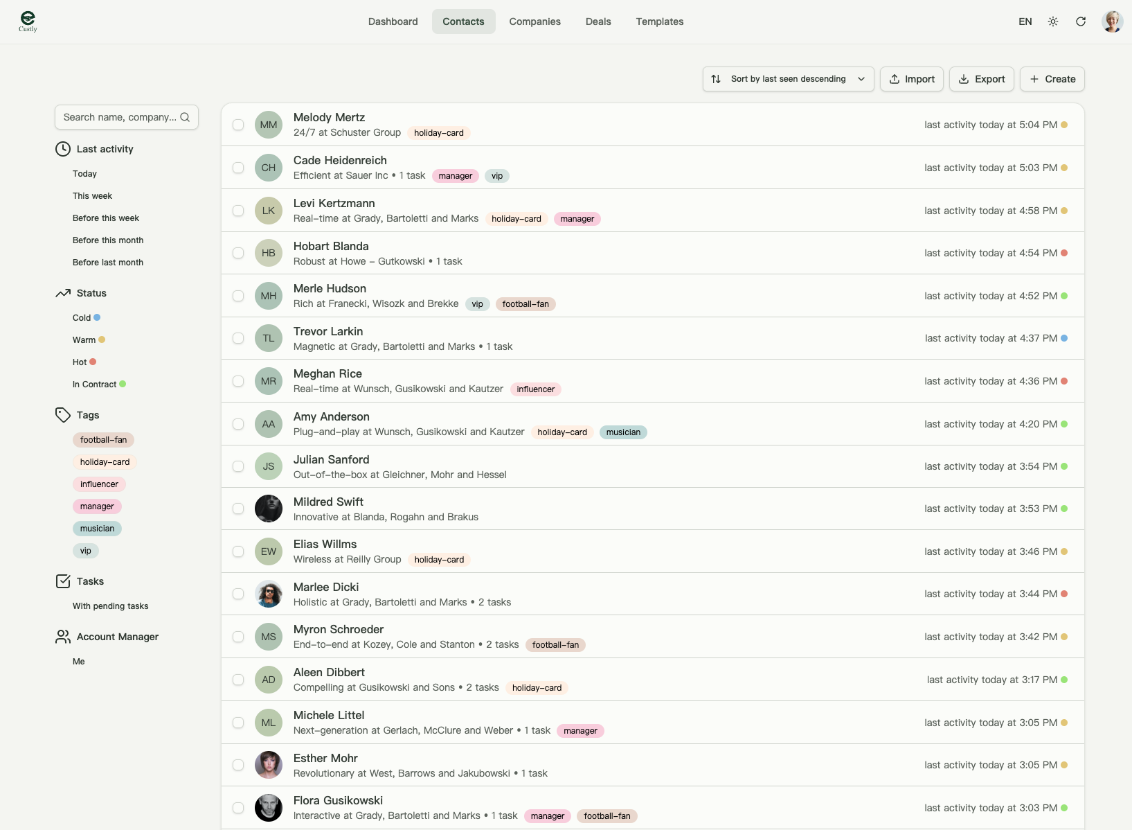 Custly CRM gallery image
