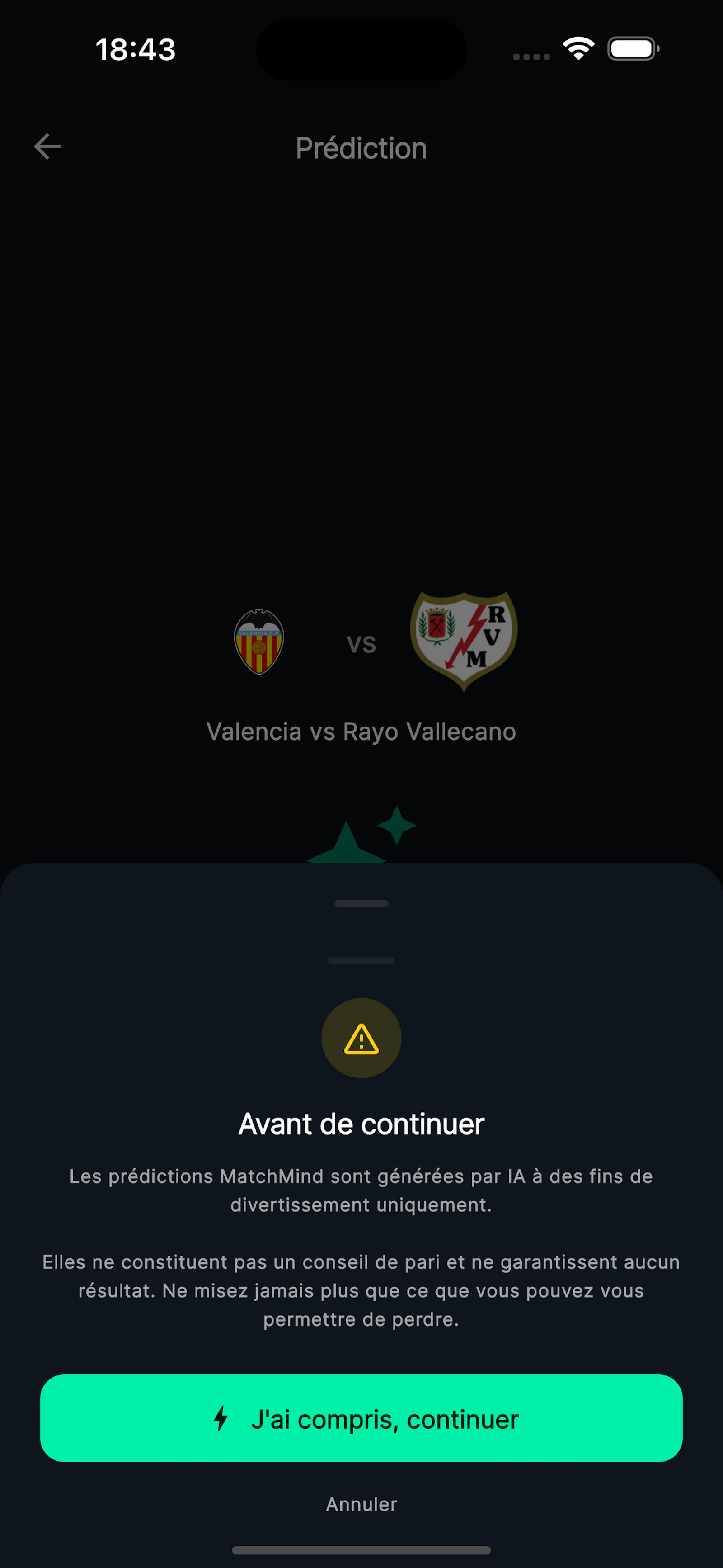 MatchMind - AI Football Prediction App screenshot 5