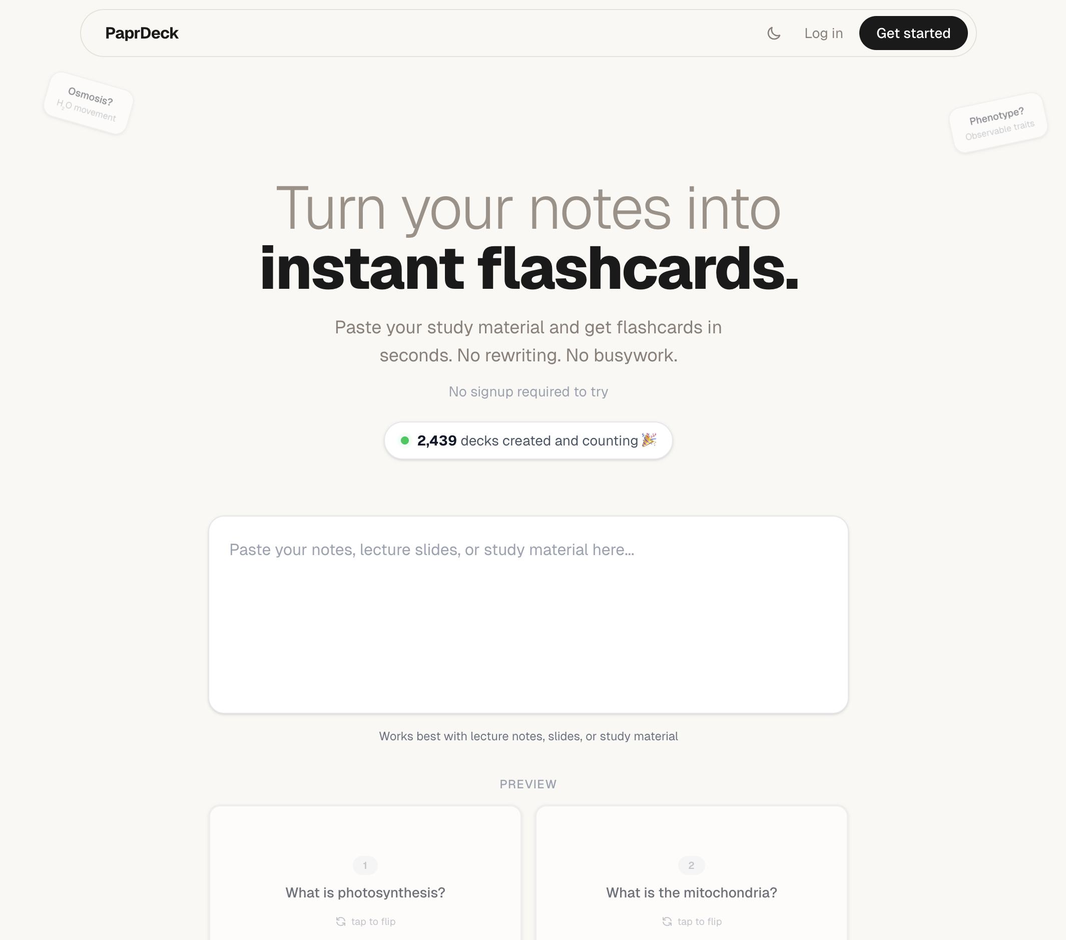PaprDeck gallery image