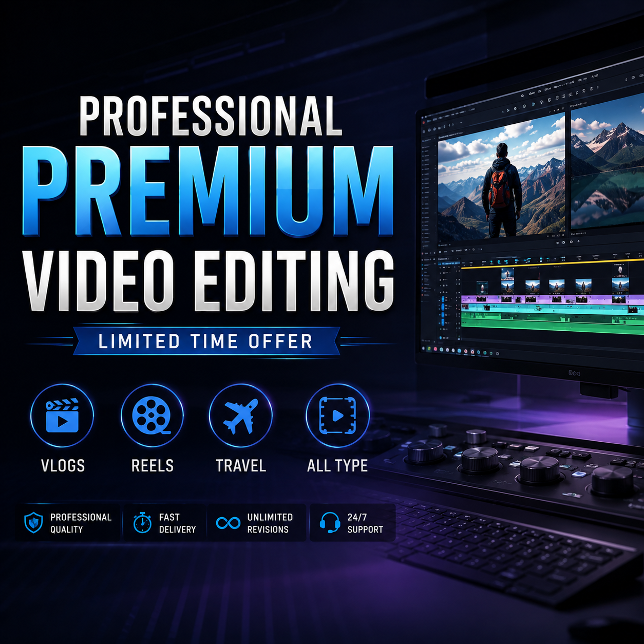 Limited Video Editing Deal Save Now.