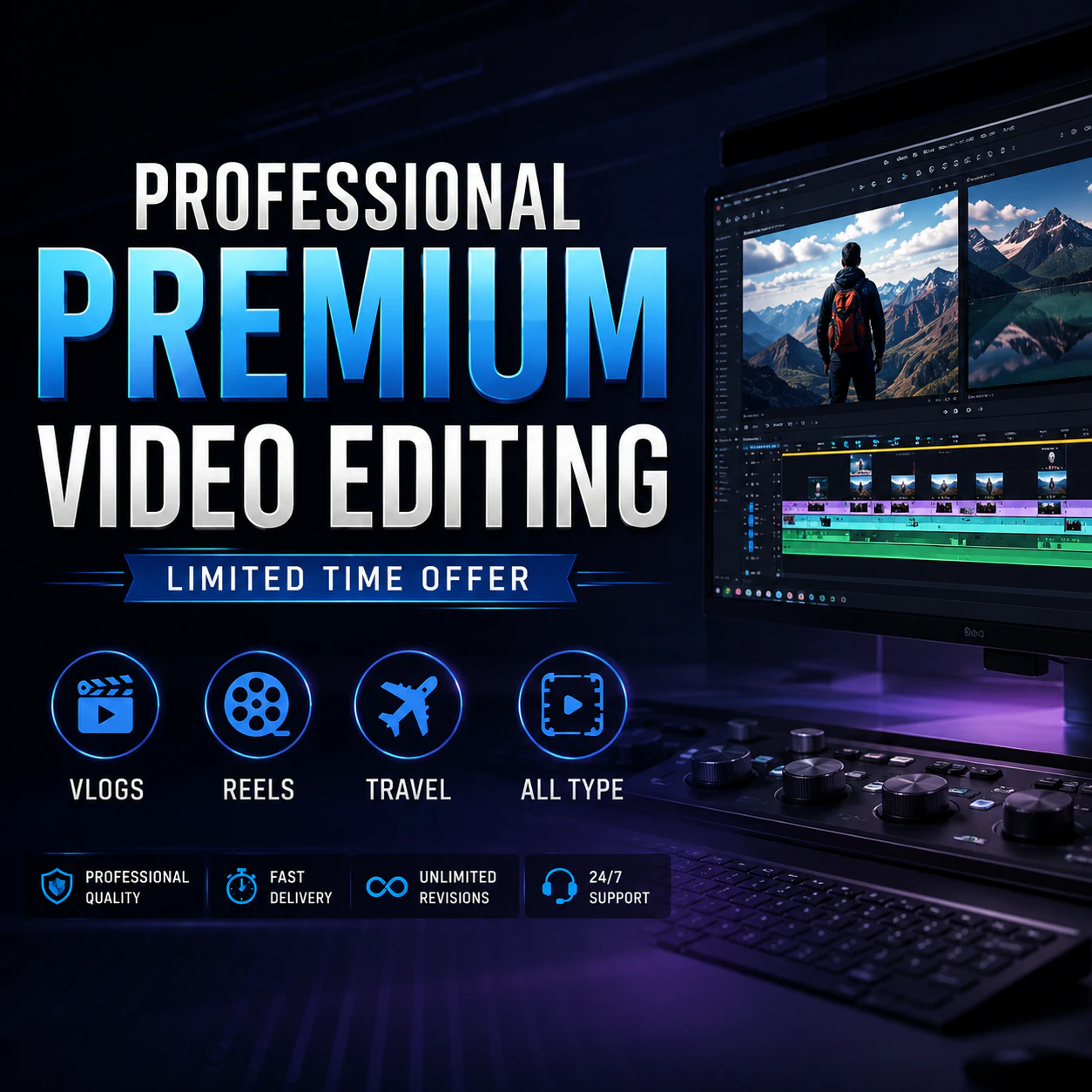 Limited Video Editing Deal Save Now.