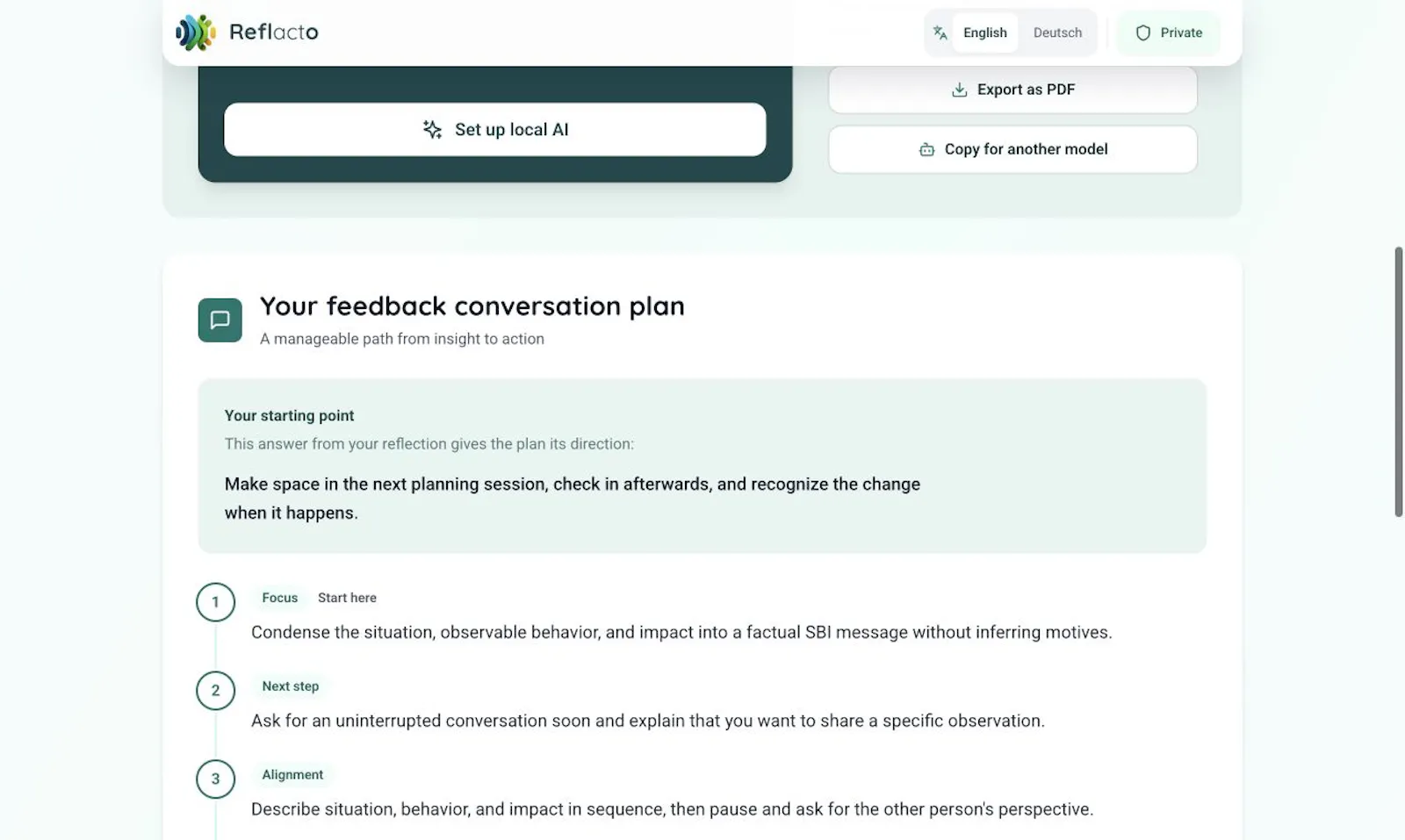 Reflacto screenshot 6