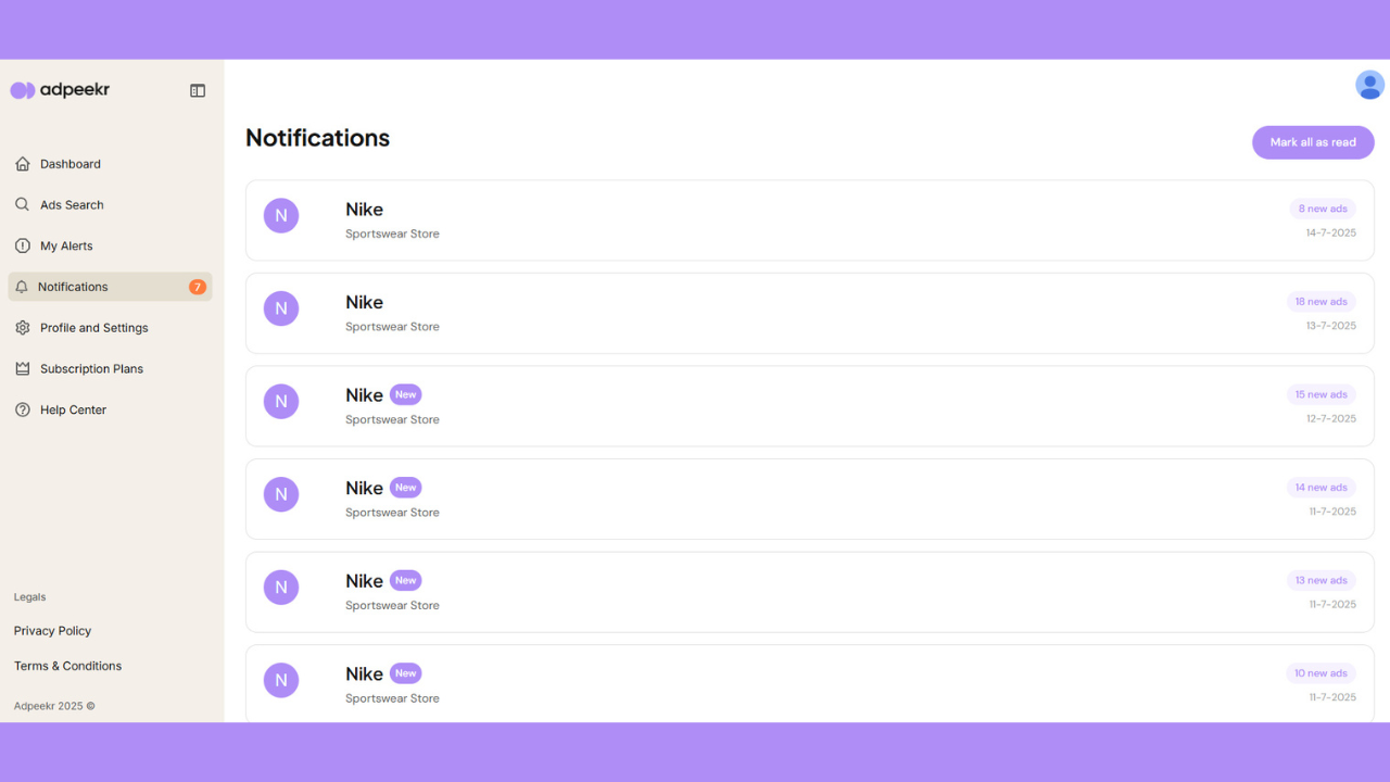 AdPeekr gallery image