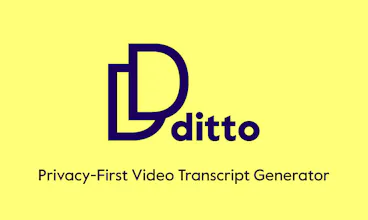 Ditto Transcript Generator gallery image