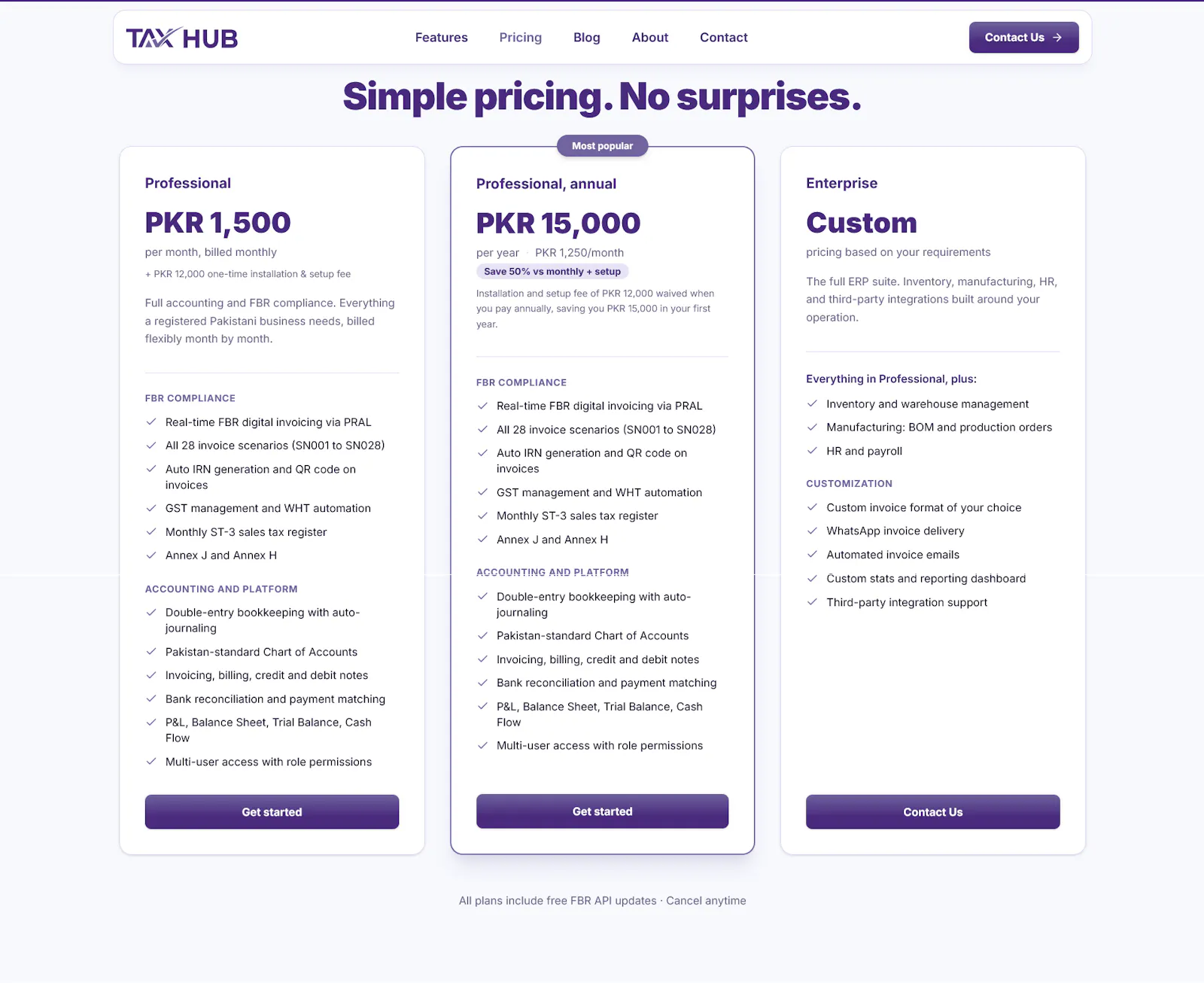 TaxHub screenshot 3
