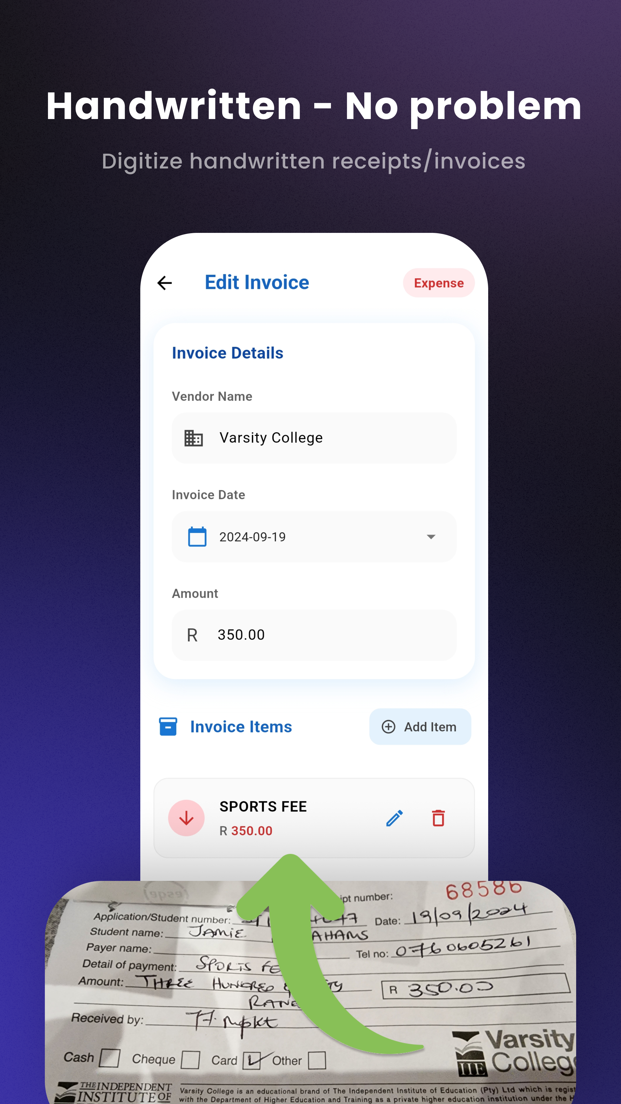 Slip-Scan: AI Receipt Scanner media 9