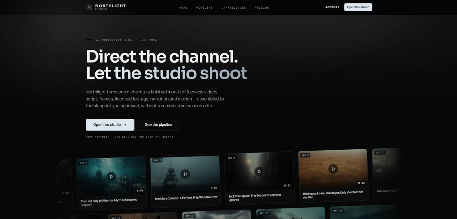 Northlight Studio screenshot 4