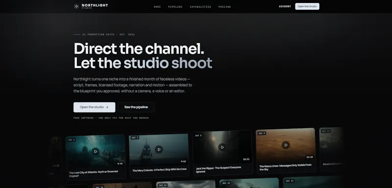 Northlight Studio screenshot 4