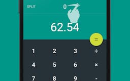 Calculator : Tip + Split media 2