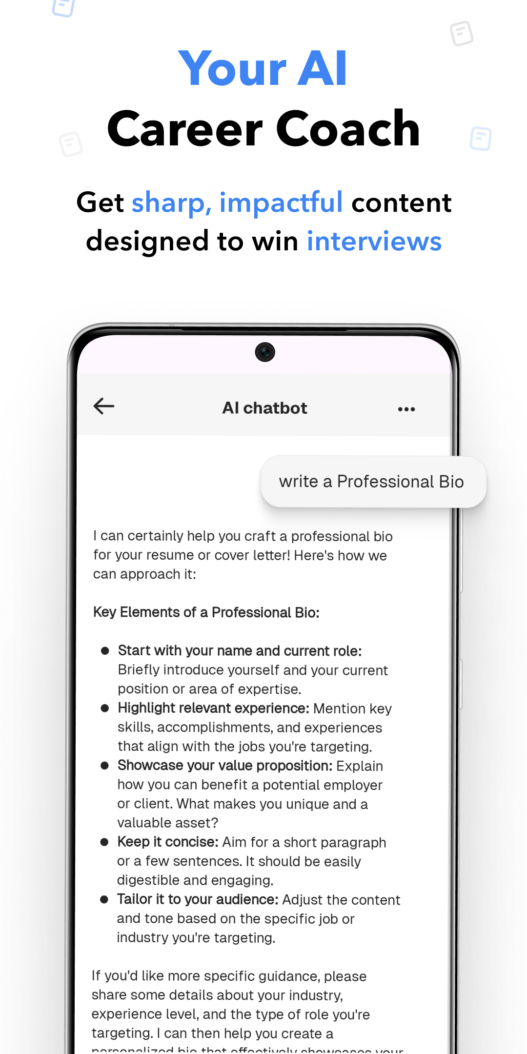 ResumeIT - Screenshot 4 showing product features and functionality