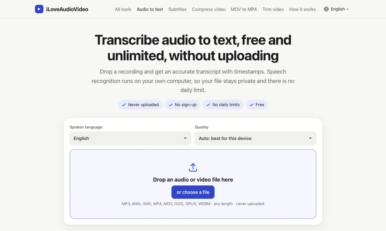 iLoveAudioVideo 截图 3