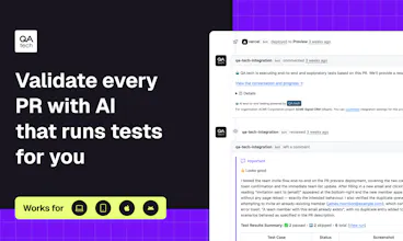 Visual PR Testing with AI gallery image