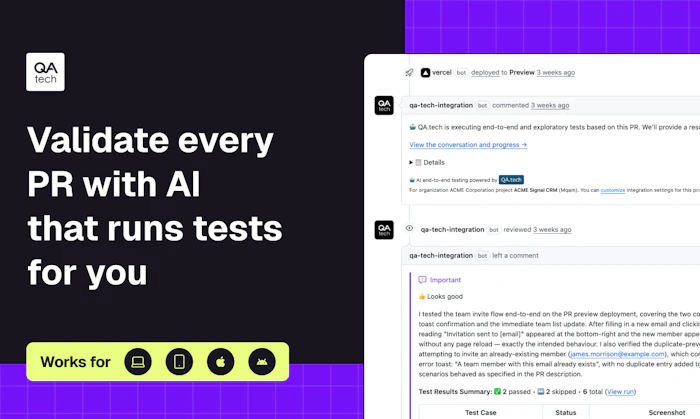 Visual PR Testing with AI产品图