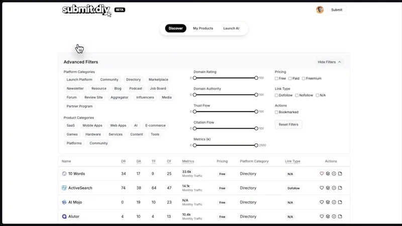 Submit.DIY screenshot 1 (video preview)