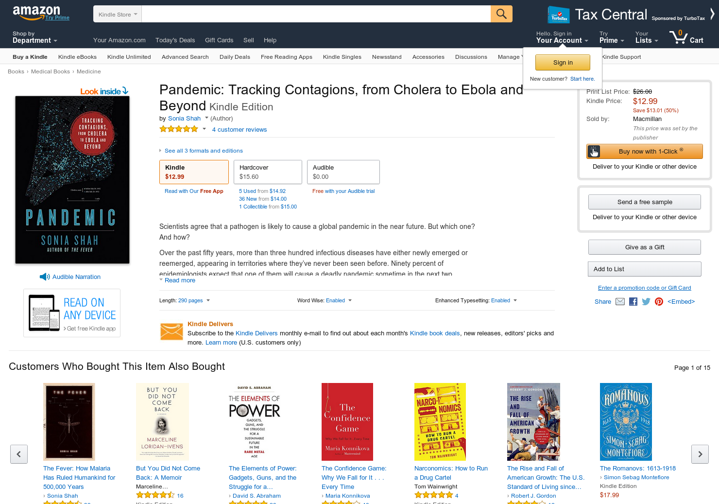 Pandemic: Tracking Contagions, from Cholera to Ebola and Beyond gallery image