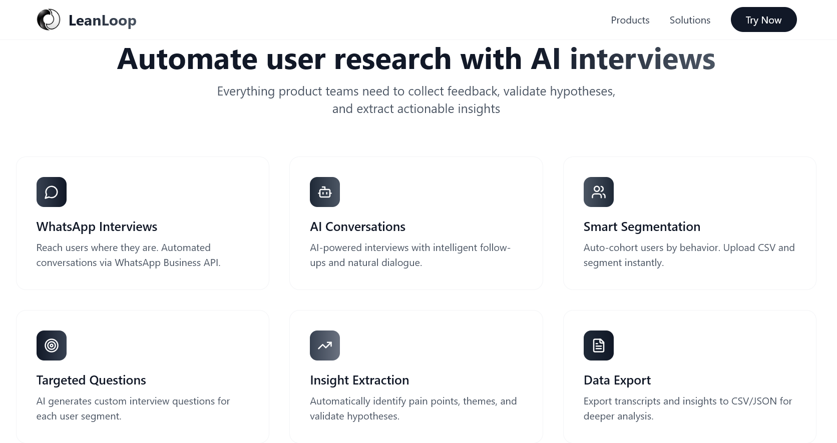 LeanLoop - Screenshot 3 showing product features and functionality