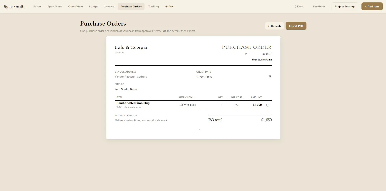 Spec·Studio screenshot 5