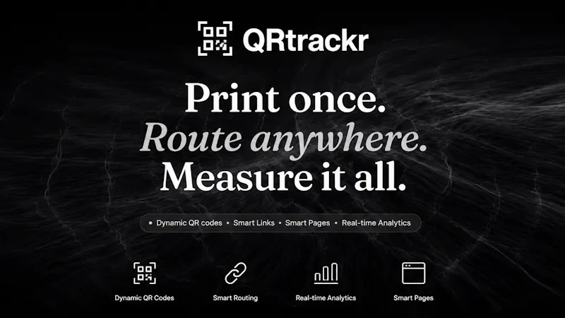 QRtrackr screenshot 1