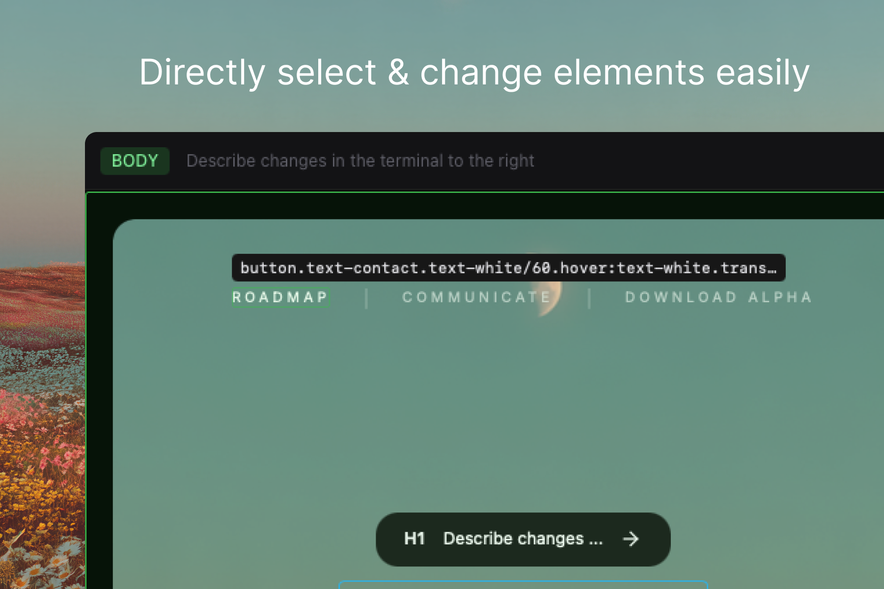 Projekt - Screenshot 3 showing product features and functionality