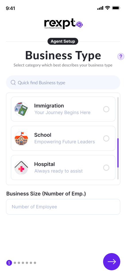 REXPT - Servicio de recepcionista de AI - Nunca te pierdas una llamada, nunca te pierdas a un cliente con la aplicación de IA Agentic media 7