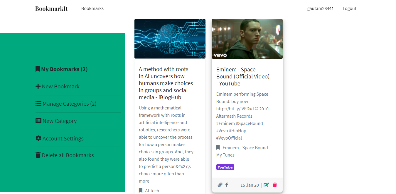 BookmarkIt gallery image