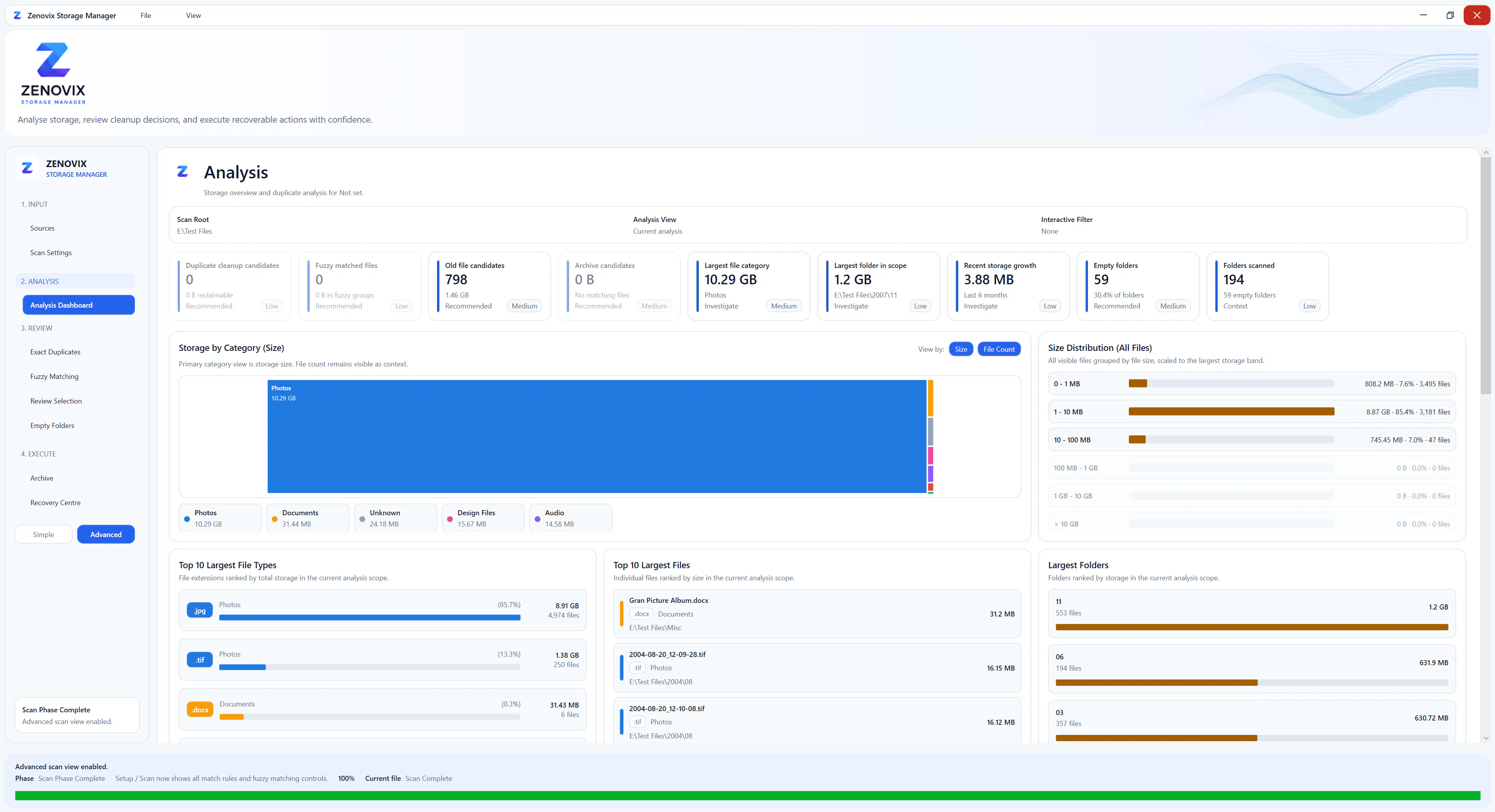 Zenovix Storage Manager