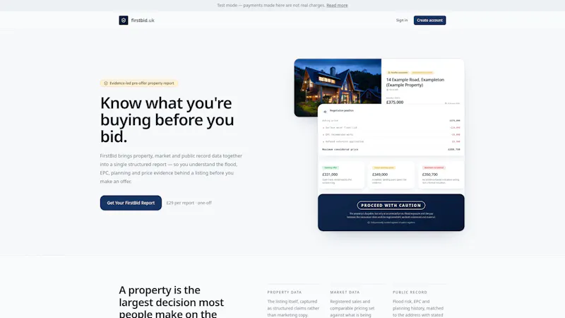 firstbid.uk screenshot 1