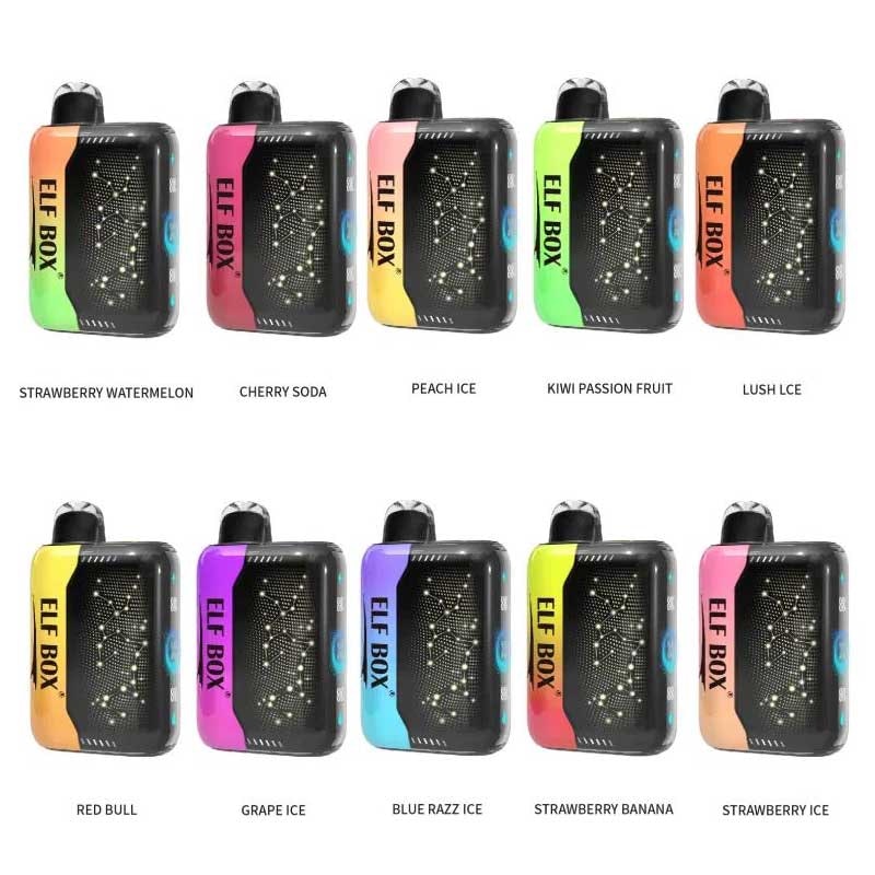 Elf Box Pulse X 25000 Puffs - Main product screenshot demonstrating key features and user interface