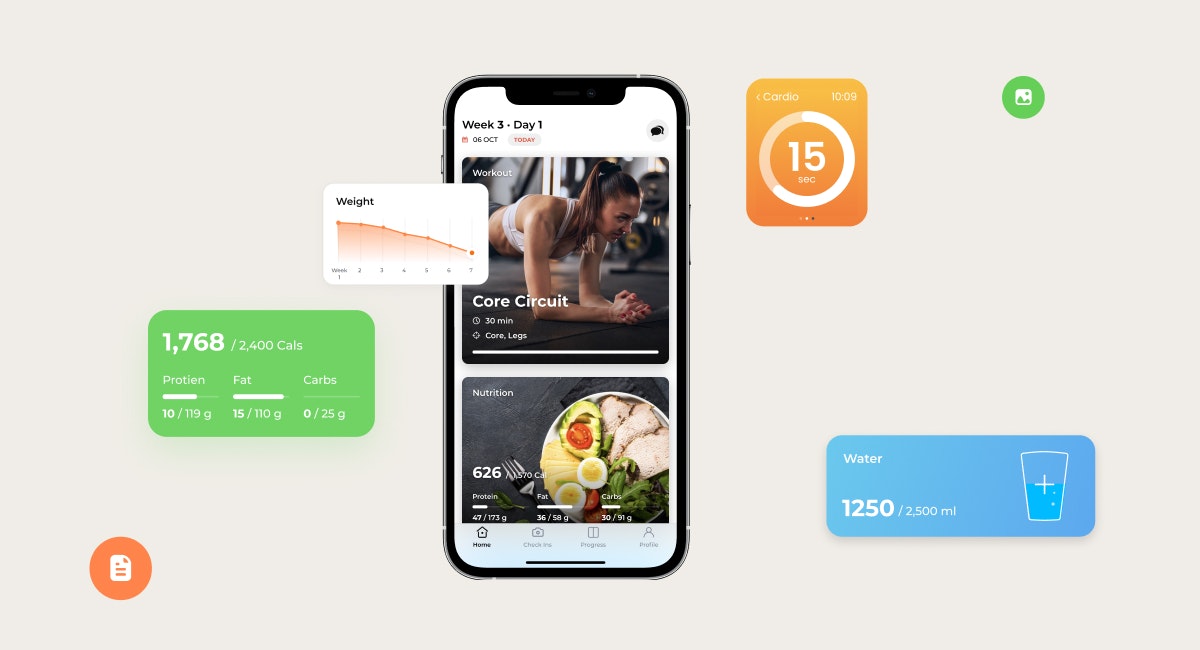 FitBudd - Screenshot 2 showing product features and functionality