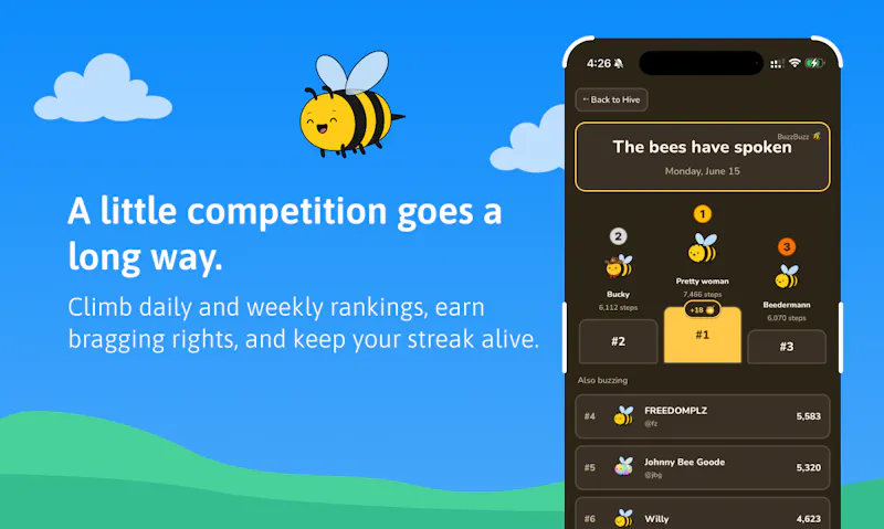 BuzzBuzz - Step Tracker screenshot 5