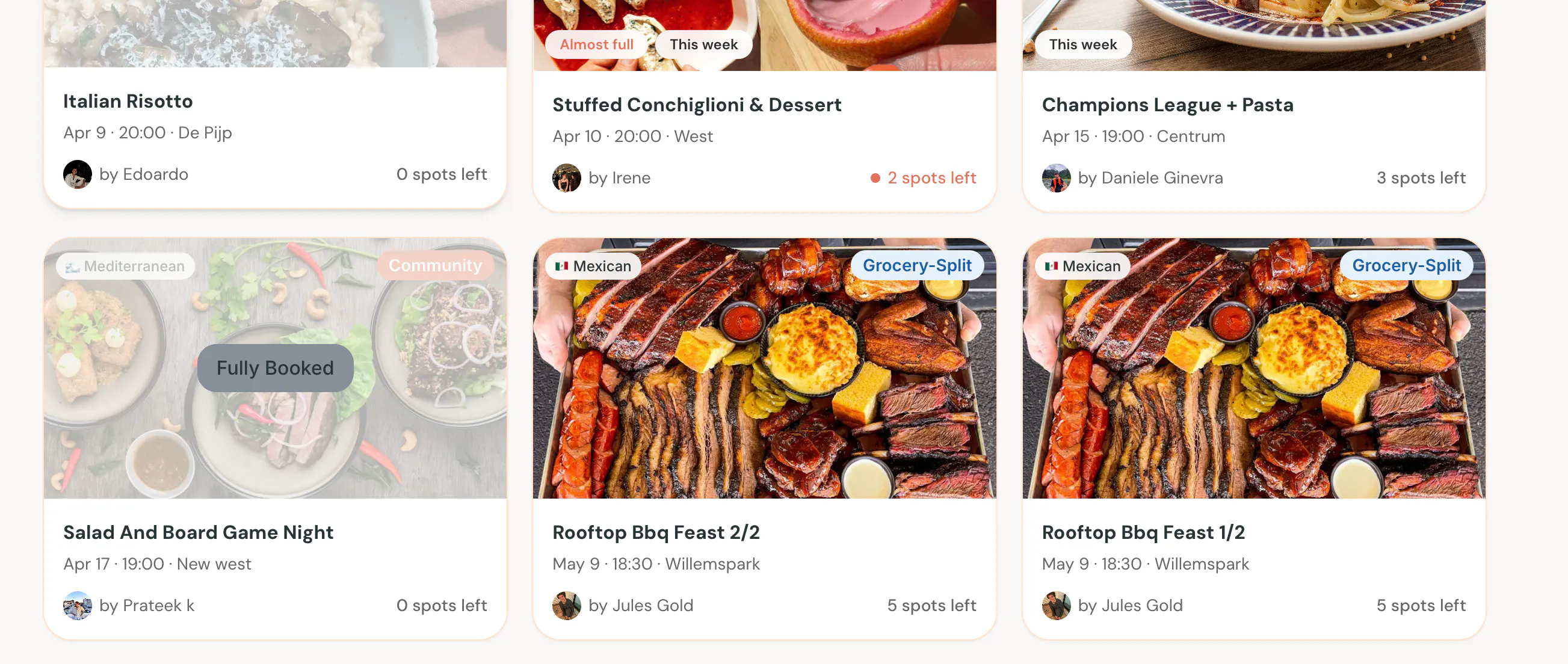 The Dinner Club product banner