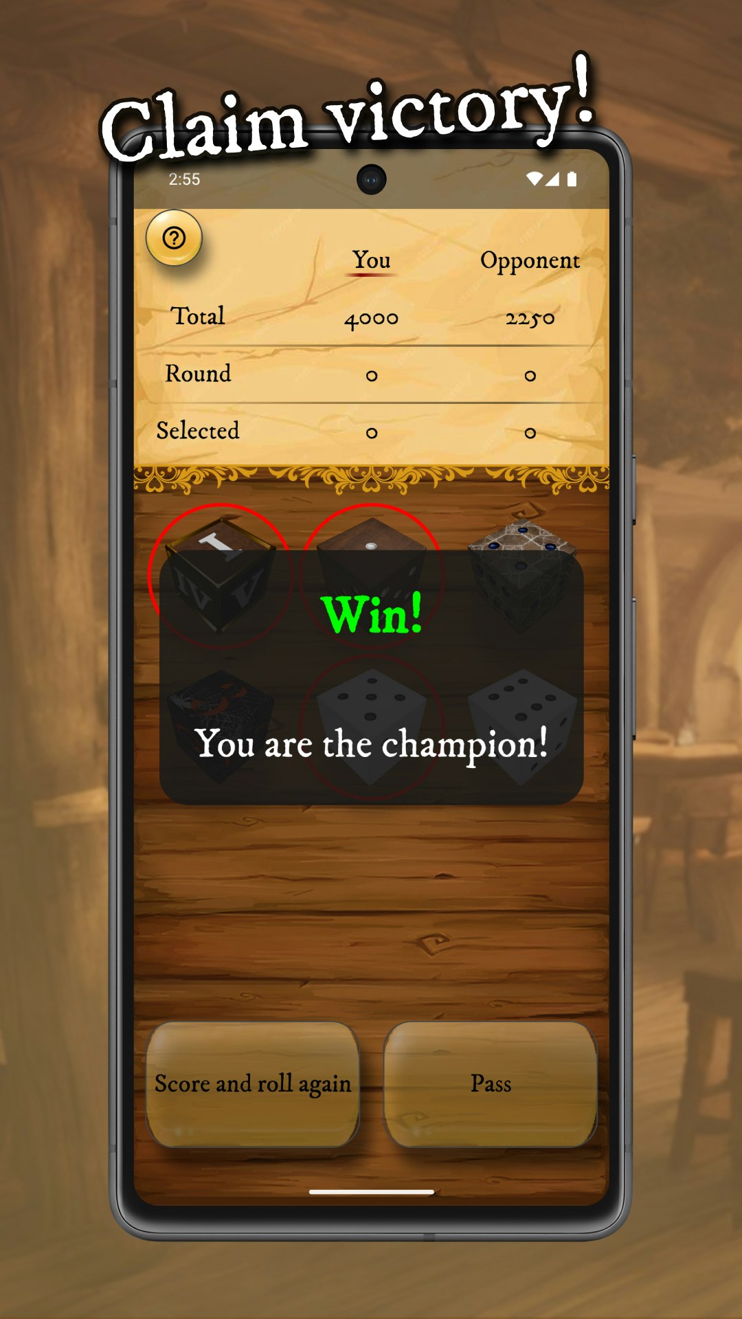 Média Taverne Farkle - Game mobile Classic Farkle - Jouez hors ligne, n'importe où, à tout moment 2
